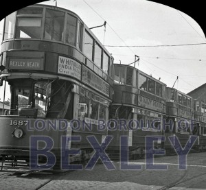 PHBOS_2_1338 Last of the trams, Bexleyheath 1935