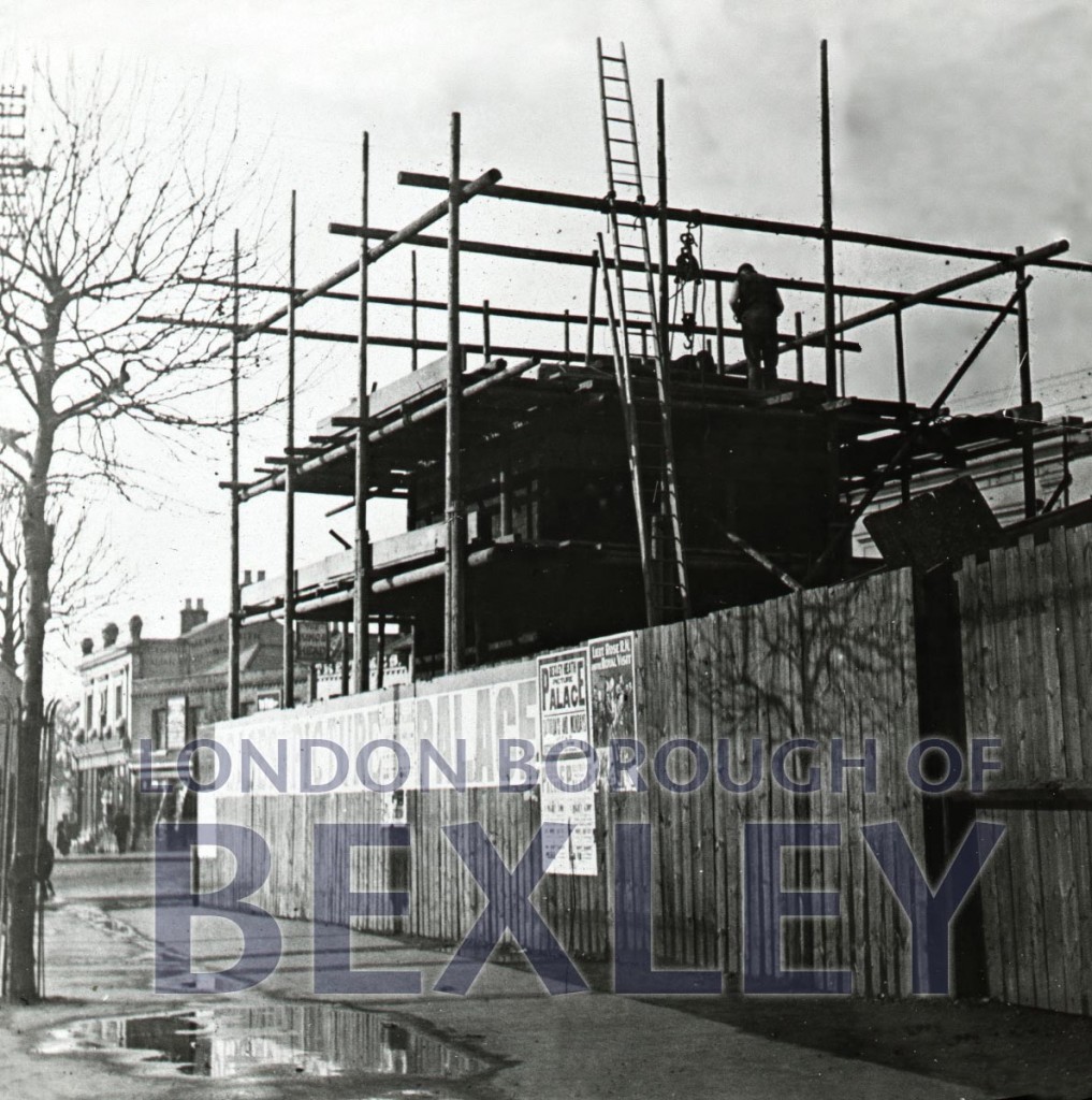 Building of Clock tower, Bexleyheath 1912