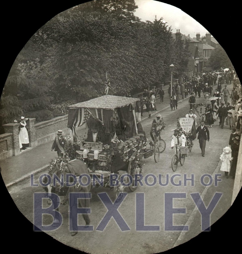 Bexleyheath Gala parade, Crook Log, Bexleyheath 1898
