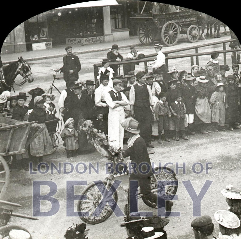 Gala parade, Market Place, Bexleyheath 1898