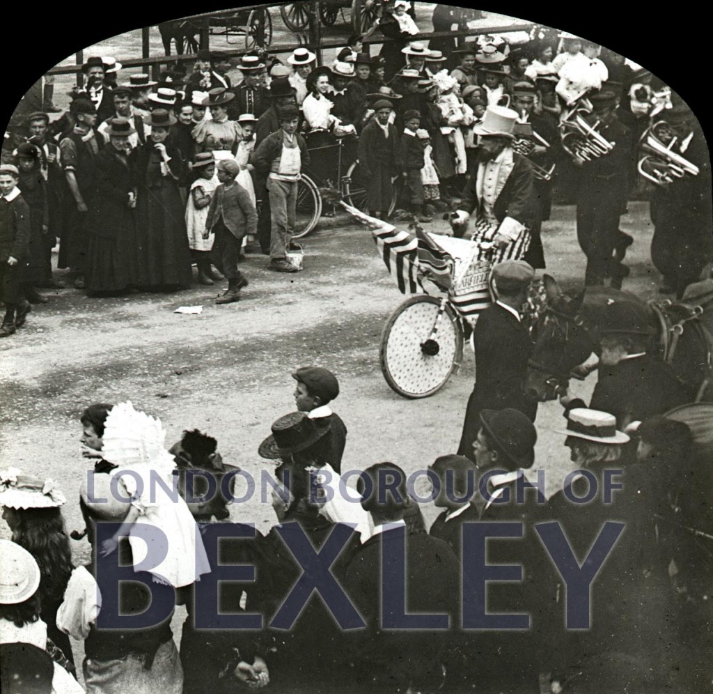 Gala parade in Market Place, Bexleyheath 1898