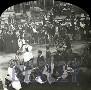 PHBOS_2_786 Bexleyheath Gala parade in Market Place, Bexleyheath 1898