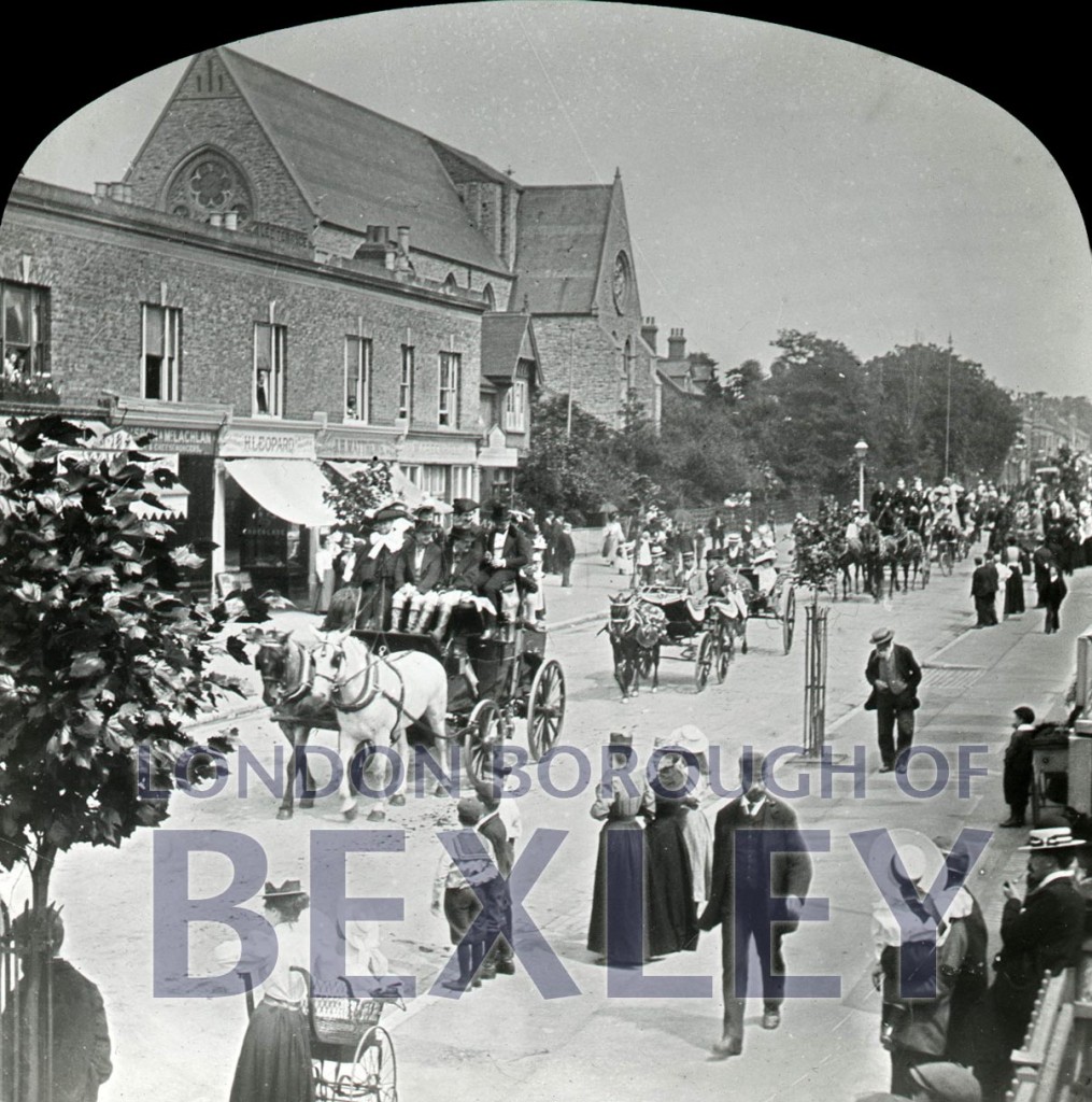 Bexleyheath Gala parade in Broadway, Bexleyheath 1898