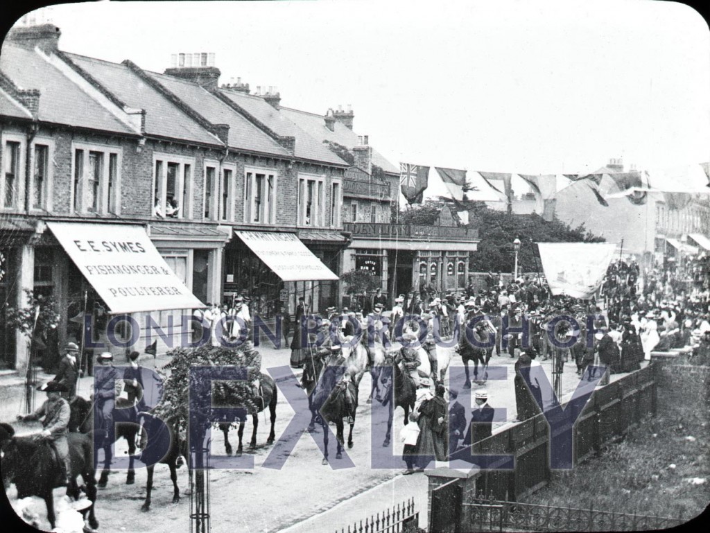 Gala procession in Broadway, Bexleyheath 1899