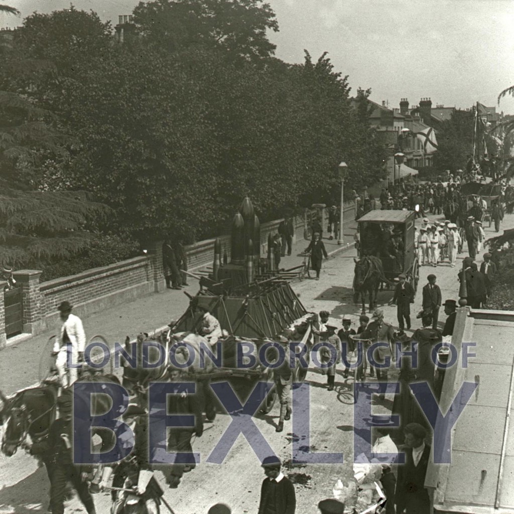 Bexley Gala procession at Crook Log 1899