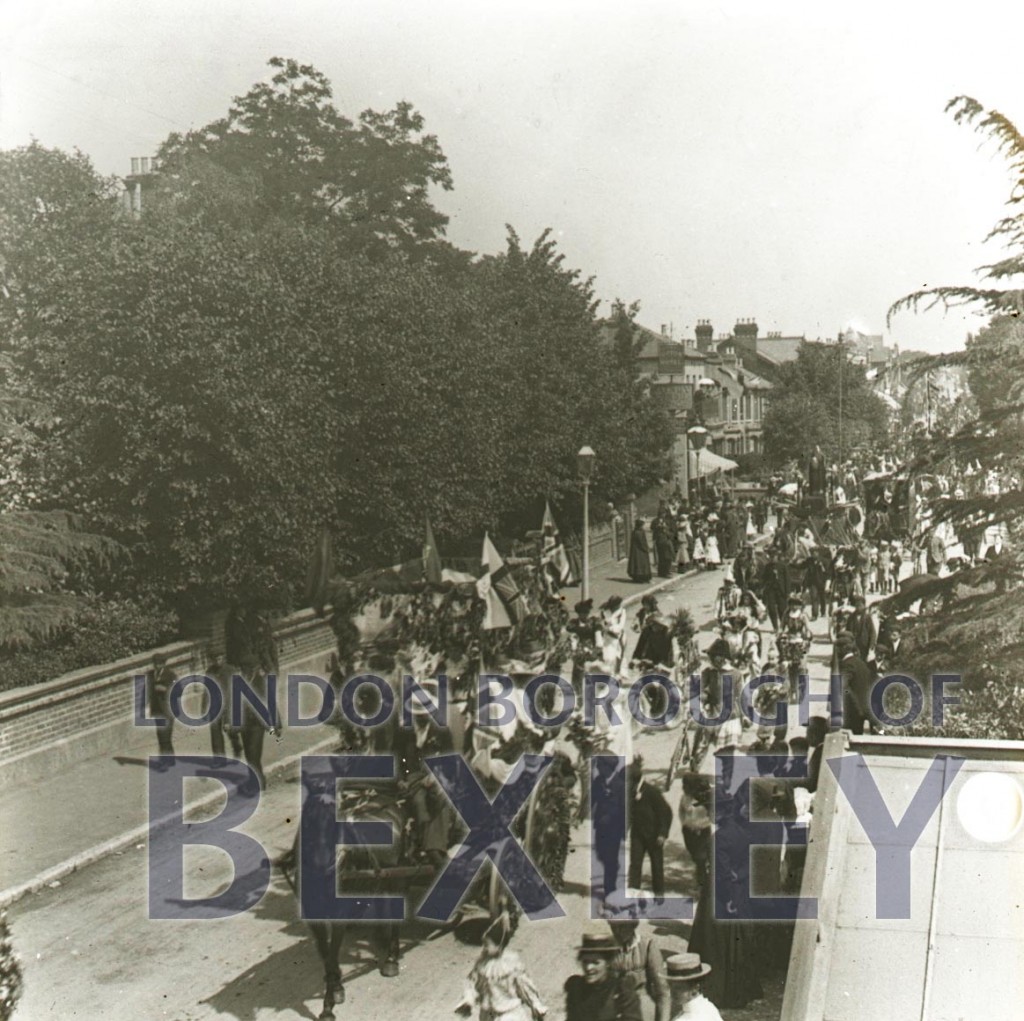 Bexley Gala procession at Crook Log 1899