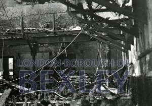 PHBOS_2_846 Palace theatre after fire (old public hall), Bexleyheath 1934