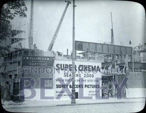 PHBOS_2_849 Regal cinema under construction in Broadway, Bexleyheath 1932