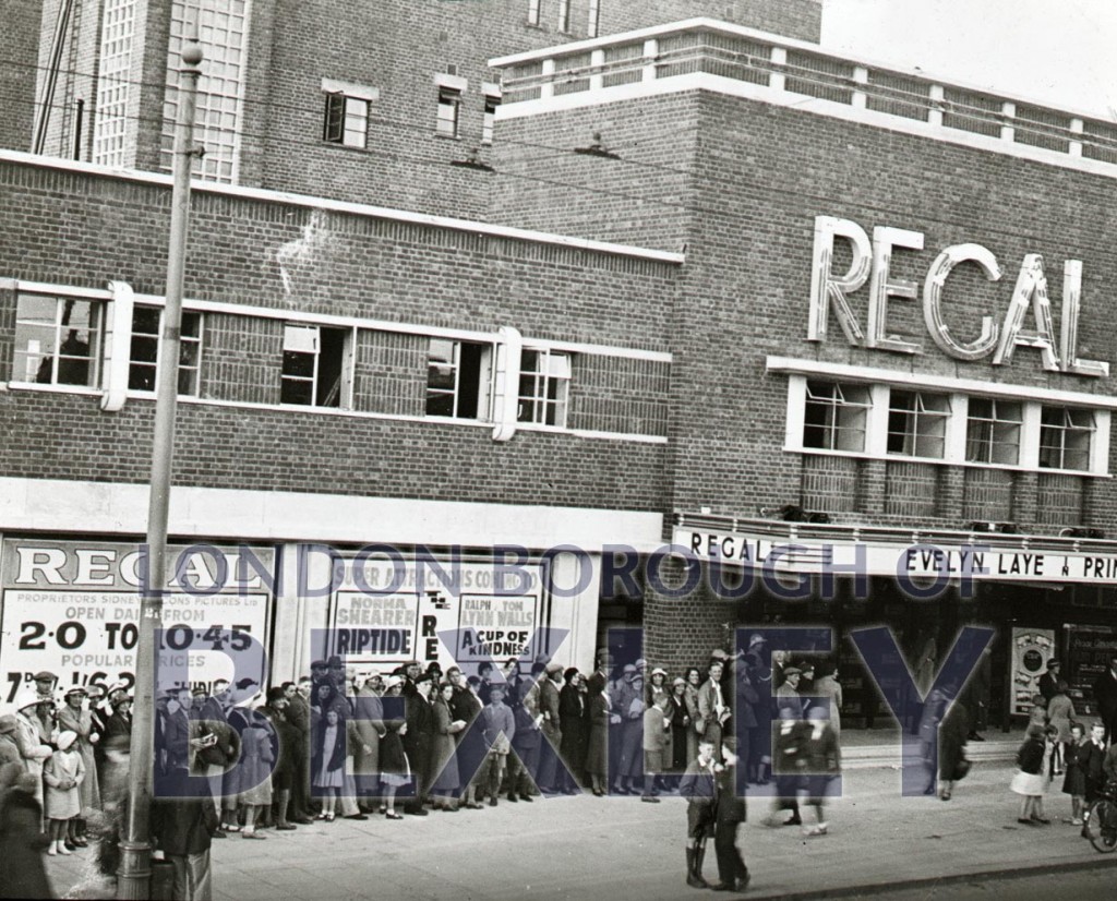 Regal cinema opening night. 1934