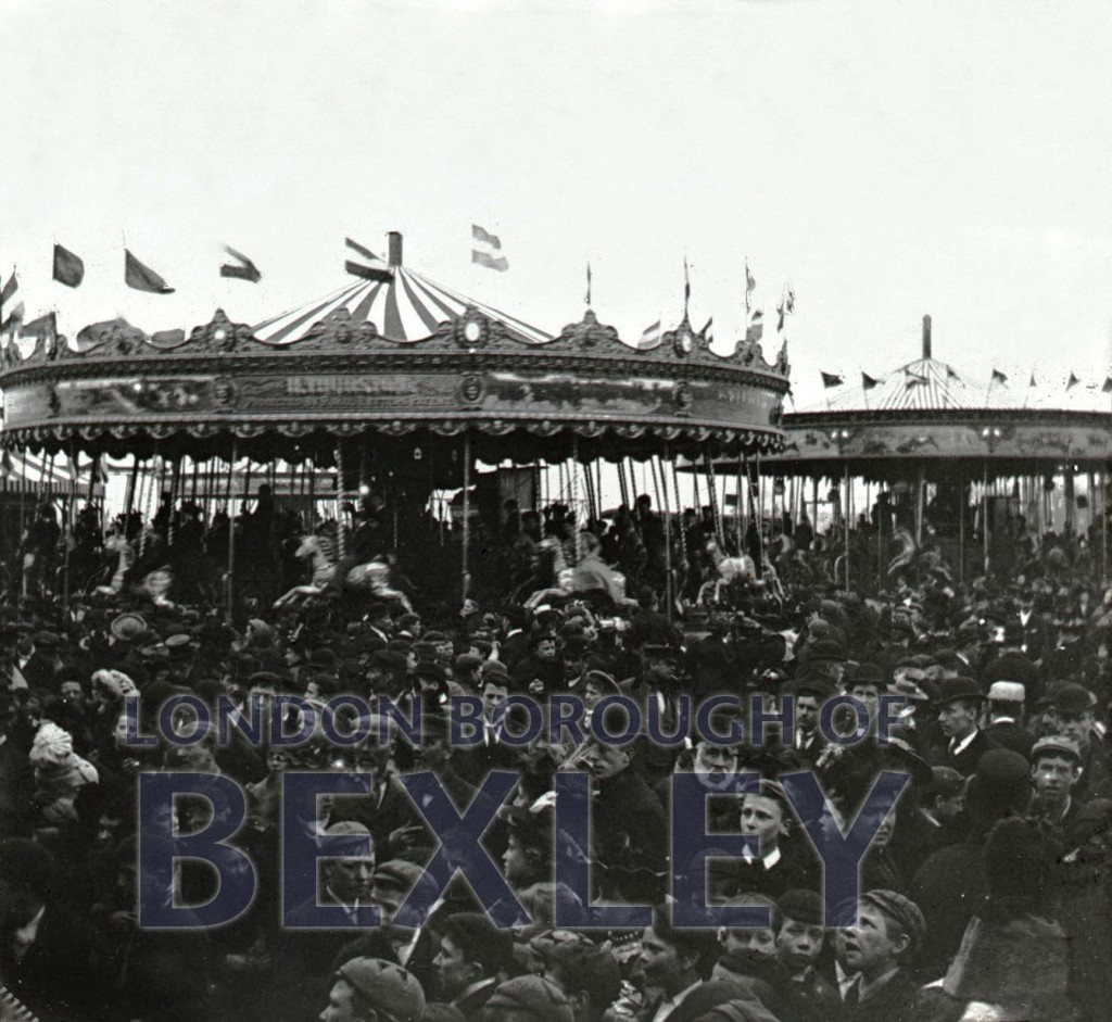 The Fairground at Crayford, c.1905