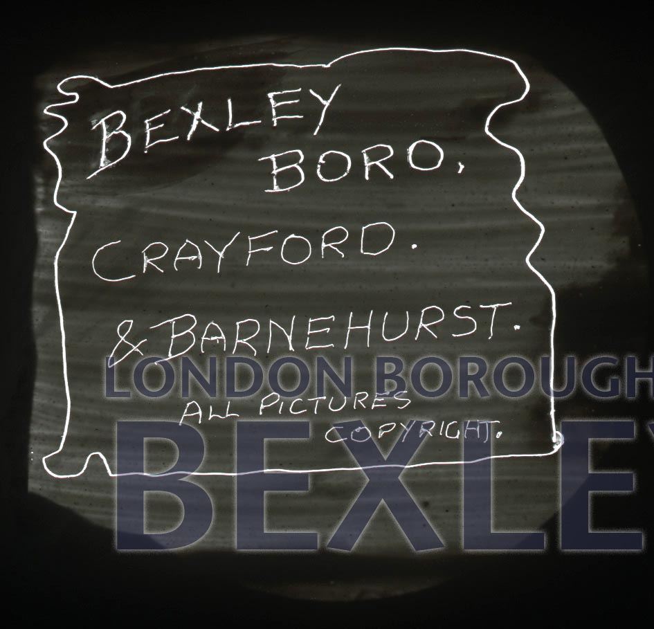Boswell’s Title slide for ‘Bexley Boro’ ..’ c1900