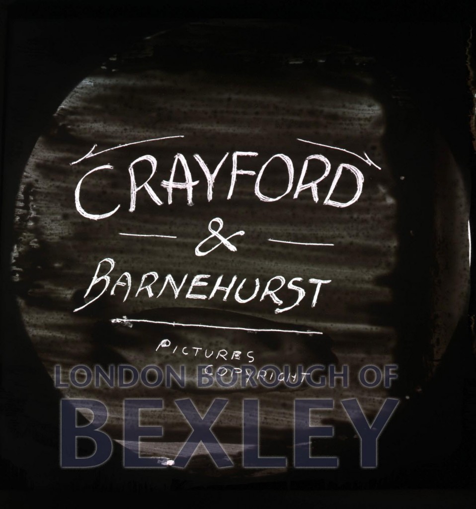 Boswell title slide for ‘Crayford and Barnehurst’ c1900