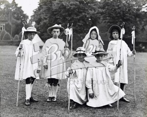 Pageant at Chislehurst – Shepherds and Milk Maid, 1908