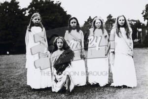 Pageant at Chislehurst – Ancient Briton and Druid Priestesses 1908