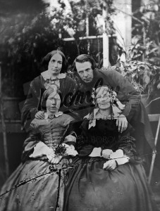 Mr Acton,Wife Hair Poole and Mrs Pomble,  Late 19th early 20th Century.