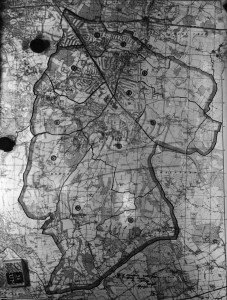New Orpington Deanery map 1954, Orpington 1954