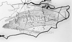 Map of Ancient Kent, undated