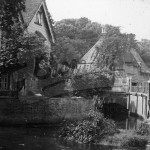 Kent village, river flowing ,  undated