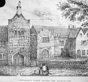 Horsman’s Place – before the alteration, Dartford c.1780