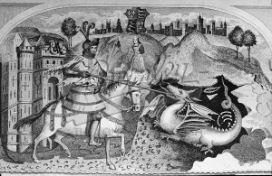 St George and the dragon, Dartford undated