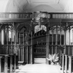 Carved wooden screen, Eynsford undated