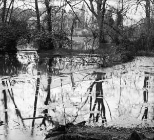 Bradbourne lake and house, Sevenoaks undated