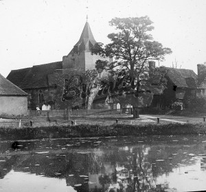 Otford Church & Lake/Pond, Otford undated