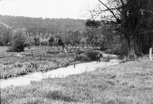 Otford and Shoreham – river and farmhouse, Otford & Shoreham undated