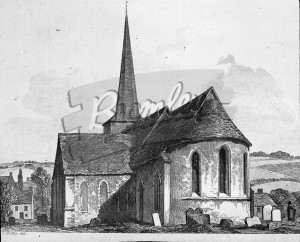 Eynsford – rear of church, Eynsford undated