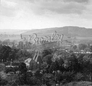 View from Otford Mount, Sevenoaks, Otford undated