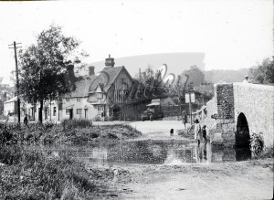 Eynsford bridge, Eynsford c.1900