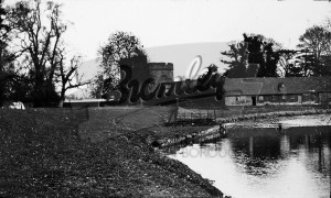 Lullingstone – lake, stables and Tudor gate, Lullingstone undated