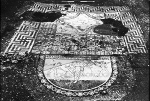 Lullingstone – Mosaic floor, Lullingstone undated