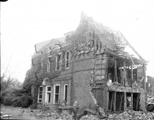 Demolition of Large House, undated