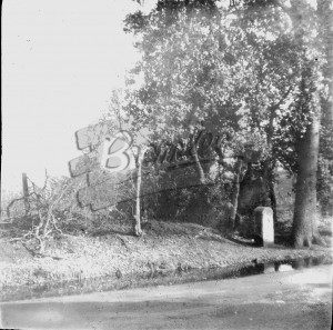 Boundary stone of four parishes, Chislehurst Road, Orpington