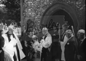 The Duchess of Kent and Clergy , Orpington 1957
