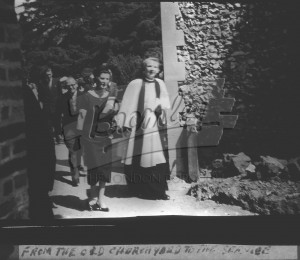 The Duchess and the Clergy arrive, Orpington 1957