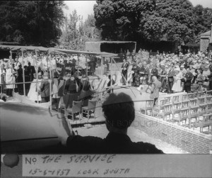 The Service Outdoors, looking South, Orpington 1957