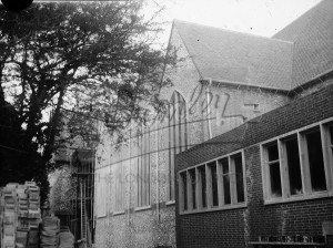 Church Exterior extension complete, Orpington 1958