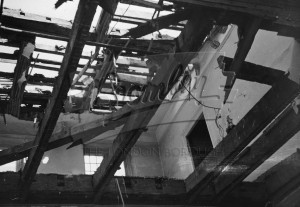Demolition Site of Bark Hart House, Orpington 1957