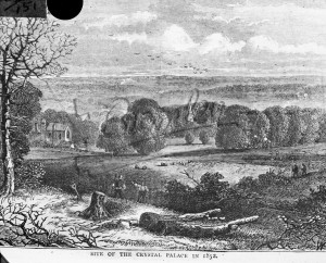 Site of Crystal Palace, Crystal Palace 1852