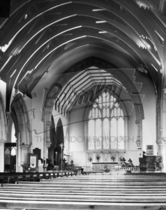 St Paul’s Church interior, Beckenham 1951