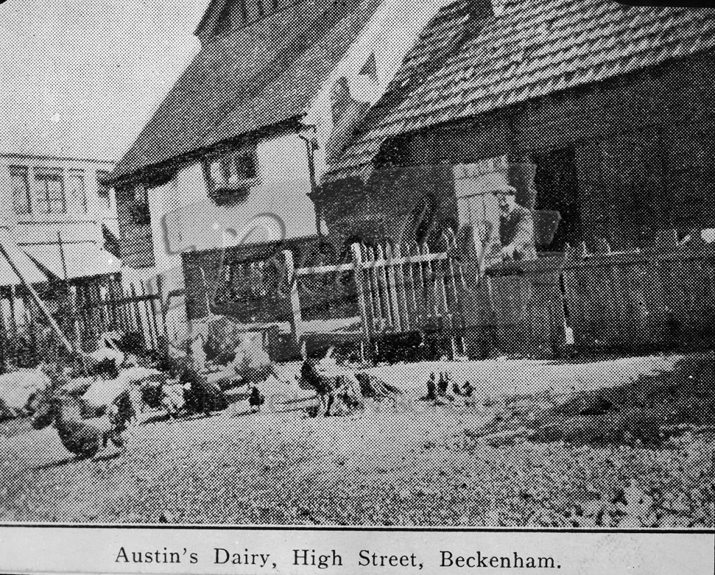 Austin’s Dairy high street, Beckenham c.1950