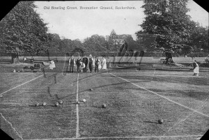 Old Bowling Green Recreation Ground Beckenham, Beckenham 1900