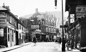 Centre of High Street, Beckenham 1914