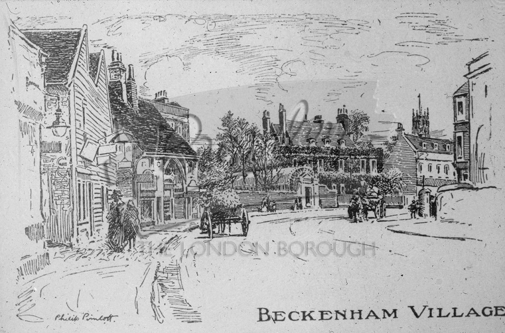 Beckenham Village, Beckenham 1886