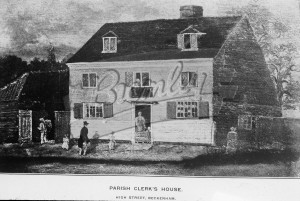 Parish Clerks House, Beckenham 1700s
