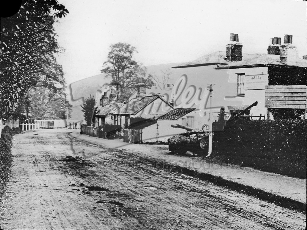 Croydon Road by High Street 1863, Beckenham 1863