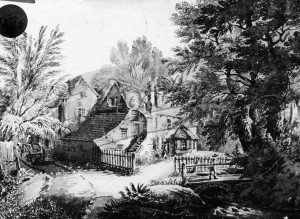 Old Cottage in Brook Place, Beckenham, Beckenham c.1820