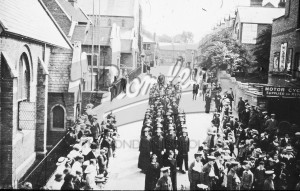 Military Funeral Parade through Beckenham, Beckenham 1914/18